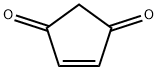 4-CYCLOPENTENE-1,3-DIONE Struktur