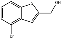 (4-Bromo-1-benzothiophen-2-yl)methanol Struktur