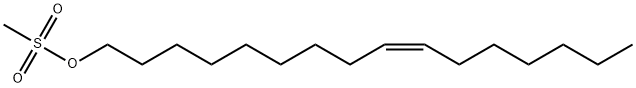 CIS-9-HEXADECENYL METHANESULFONATE Struktur