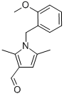 1-[(2-METHOXYPHENYL)METHYL]-2,5-DIMETHYL-1H-PYRROLE-3-CARBOXALDEHYDE Struktur