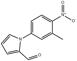 1-(3-METHYL-4-NITROPHENYL)-1H-PYRROLE-2-CARBOXALDEHYDE Struktur