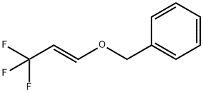 (E)-2-(Trifluoromethyl)vinyl benzyl ether Struktur