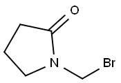 2-PYRROLIDINONE, 1-(BROMOMETHYL)- Struktur