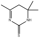 4,4,6-Trimethyl-4,5-dihydropyrimidine-2-thiol Struktur