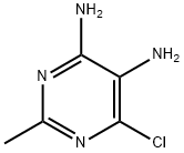 4,5-Pyrimidinediamine,  6-chloro-2-methyl- Struktur