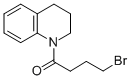 QUINOLINE, 1-(4-BROMOBUTYRYL)-1,2,3,4-TETRAHYDRO- Struktur