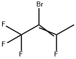 2-Bromo-1,1,1,3-tetrafluorobut-2-ene 97% Struktur