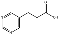 3-(PyriMidin-5-yl)propanoic acid Struktur