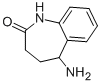 5-AMINO-1,3,4,5-TETRAHYDRO-BENZO[B]AZEPIN-2-ONE Struktur