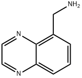 5-Quinoxalinemethanamine Struktur