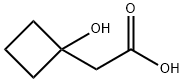 2-(HYDROXYCYCLOBUTYL)ACETIC ACID Struktur