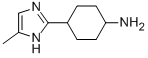 Cyclohexanamine,  4-(5-methyl-1H-imidazol-2-yl)- Struktur