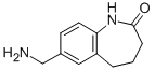 2H-1-BENZAZEPIN-2-ONE, 7-(AMINOMETHYL)-1,3,4,5-TETRAHYDRO- Struktur