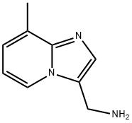 1-(8-METHYLIMIDAZO[1,2-A]PYRIDIN-3-YL)METHANAMINE Struktur