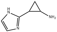 Cyclopropanamine,  2-(1H-imidazol-2-yl)- Struktur