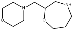 2-(4-morpholinylmethyl)-1,4-oxazepane(SALTDATA: FREE) Struktur