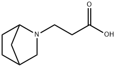 3-(2-Azabicyclo[2.2.1]heptan-2-yl)propanoic acid Struktur