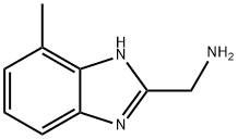 1-(7-methyl-1H-benzimidazol-2-yl)methanamine(SALTDATA: 2HCl) Struktur