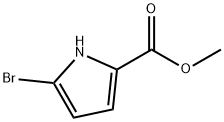 methyl 5-bromo-1H-pyrrole-2-carboxylate Struktur