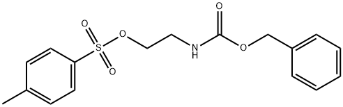 2-(BENZYLOXYCARBONYLAMINO)ETHYL 4-METHYLBENZENESULFONATE Struktur