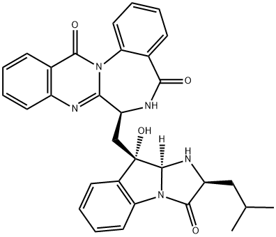 Asperlicin Struktur