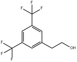 2-(3,5-bis(trifluoromethyl)phenyl)ethanol Struktur