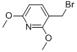 3-(BROMOMETHYL)-2,6-DIMETHOXYPYRIDINE Struktur