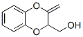 1,4-Benzodioxin-2-methanol,  2,3-dihydro-3-methylene- Struktur