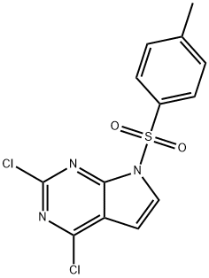 2,4-Dichloro-7-tosyl-7H-pyrrolo[2,3-d]pyriMidine price.