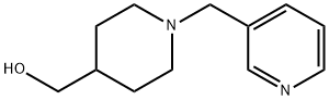 1-(PYRID-3-YLMETHYL)PIPERID-4-YL]METHANOL Struktur