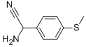 amino[4-(methylthio)phenyl]acetonitrile Struktur