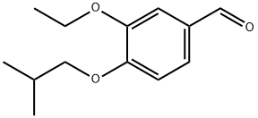 3-ETHOXY-4-ISOBUTOXY-BENZALDEHYDE Struktur