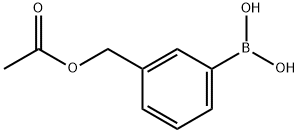 3-(Acetoxymethyl)phenylboronic acid Struktur