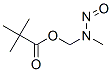 1-(N-Methyl-N-nitrosamino)methyl pivaloate Struktur