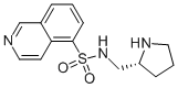 (R)-Isoquinoline-5-sulfonic acid (pyrro
lidin-2-ylmethyl)-amide Struktur