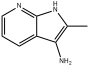 1H-Pyrrolo[2,3-b]pyridin-3-aMine, 2-Methyl- Struktur