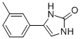 4-m-Tolyl-1,3-dihydro-imidazol-2-one Struktur