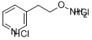 O-(2-Pyridin-3-yl-ethyl)-hydroxylamine dihydrochloride Struktur