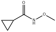 N-Methoxycyclopropanecarboxamide Struktur