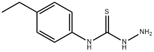 4-(4-ETHYLPHENYL)-3-THIOSEMICARBAZIDE Struktur