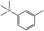 m-Tolyltrimethylstannane Struktur