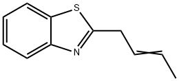 Benzothiazole, 2-(2-butenyl)- (9CI) Struktur