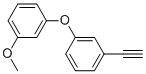 1-ETHYNYL-3-(3-METHOXYPHENOXY)BENZENE Struktur