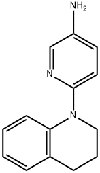 6-[3,4-Dihydro-1(2H)-quinolinyl]-3-pyridinamine Struktur