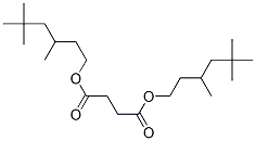 bis(3,5,5-trimethylhexyl) succinate Struktur