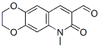 1,4-Dioxino[2,3-g]quinoline-8-carboxaldehyde,  2,3,6,7-tetrahydro-6-methyl-7-oxo- Struktur