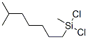 dichloroisooctylmethylsilane  Struktur