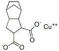 copper(II) octahydro-4,7-methano-1H-indenedicarboxylate Struktur