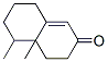 4,4a,5,6,7,8-hexahydro-4a,5-dimethylnaphthalen-2(3H)-one Struktur