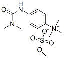 4-[[(dimethylamino)carbonyl]amino]-N,N,N-trimethylanilinium methyl sulphate  Struktur